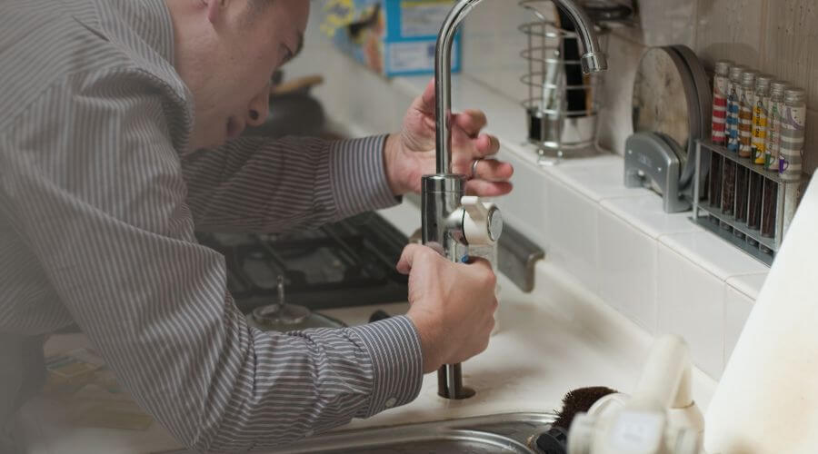 Professional sink repair in Beaumont, KS